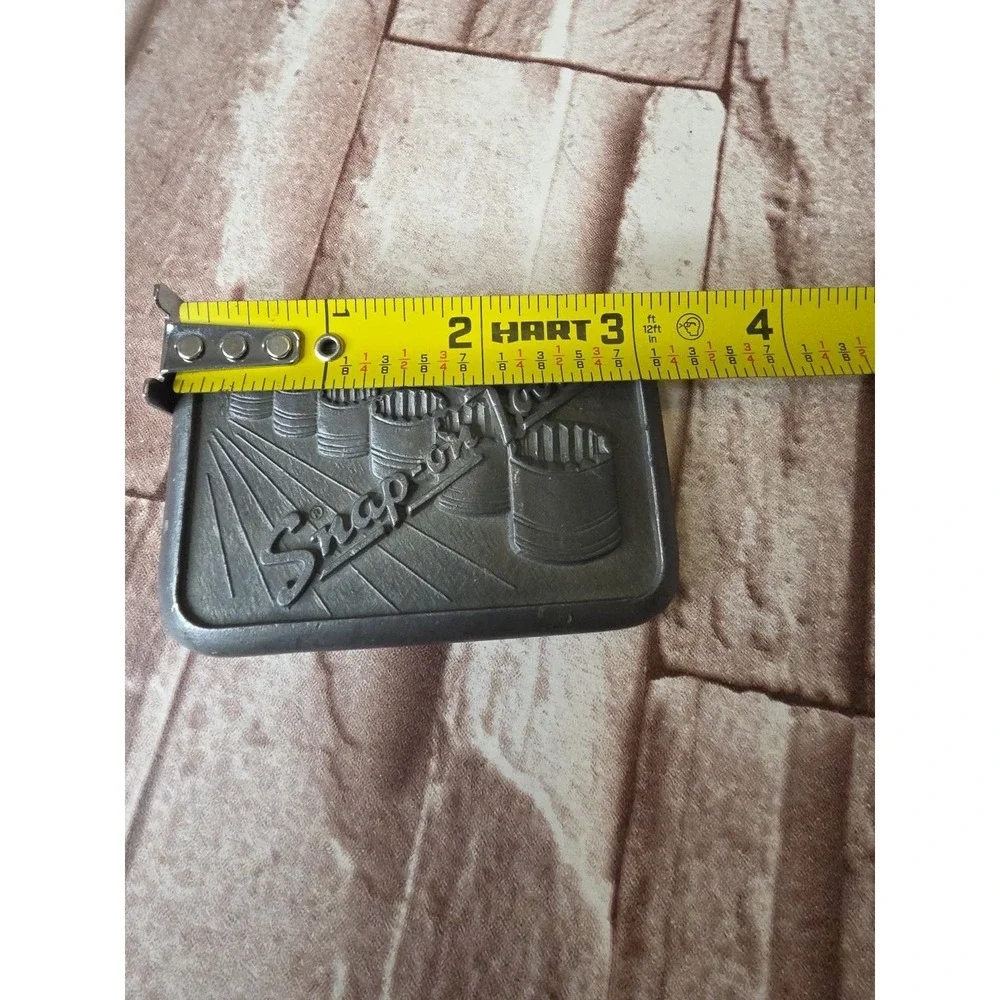 Vintage Snap-On Tools Six‎ Socket Pewter Belt Buckle Creative Specialties